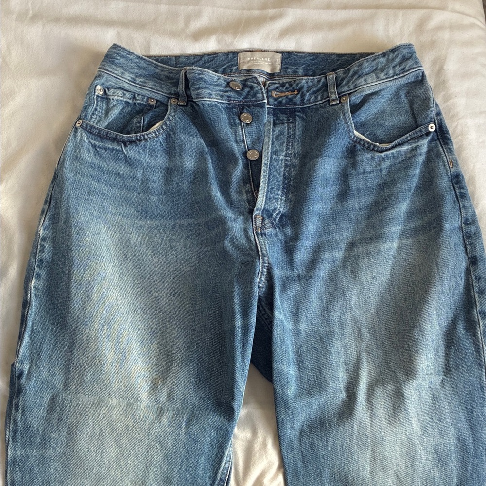 Everlane The Curvy 90s Cheeky Straight Jean - Size 32 Crop